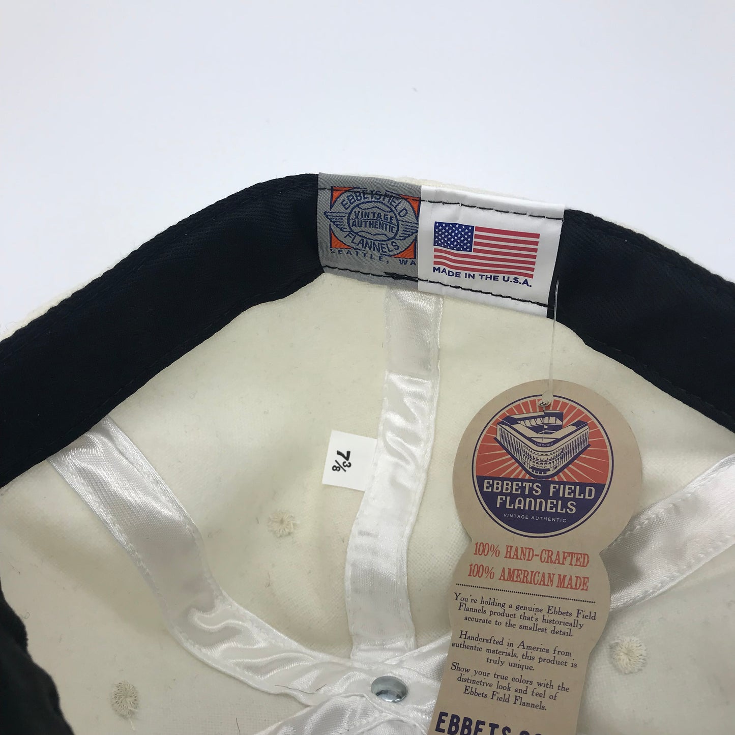 NY ニッカーボッカー (7 3/8)エベッツフィールドフランネルズ