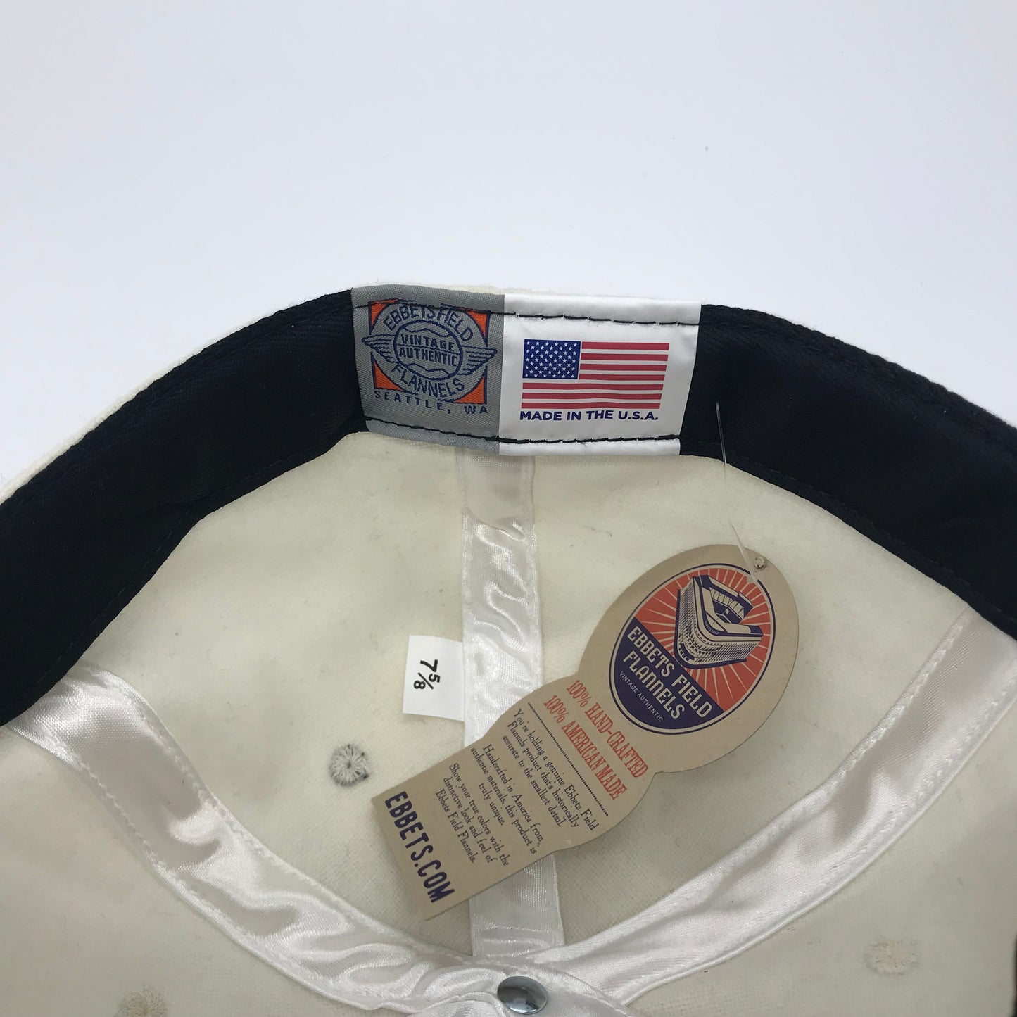 NY ニッカーボッカー (7 5/8)エベッツフィールドフランネルズ