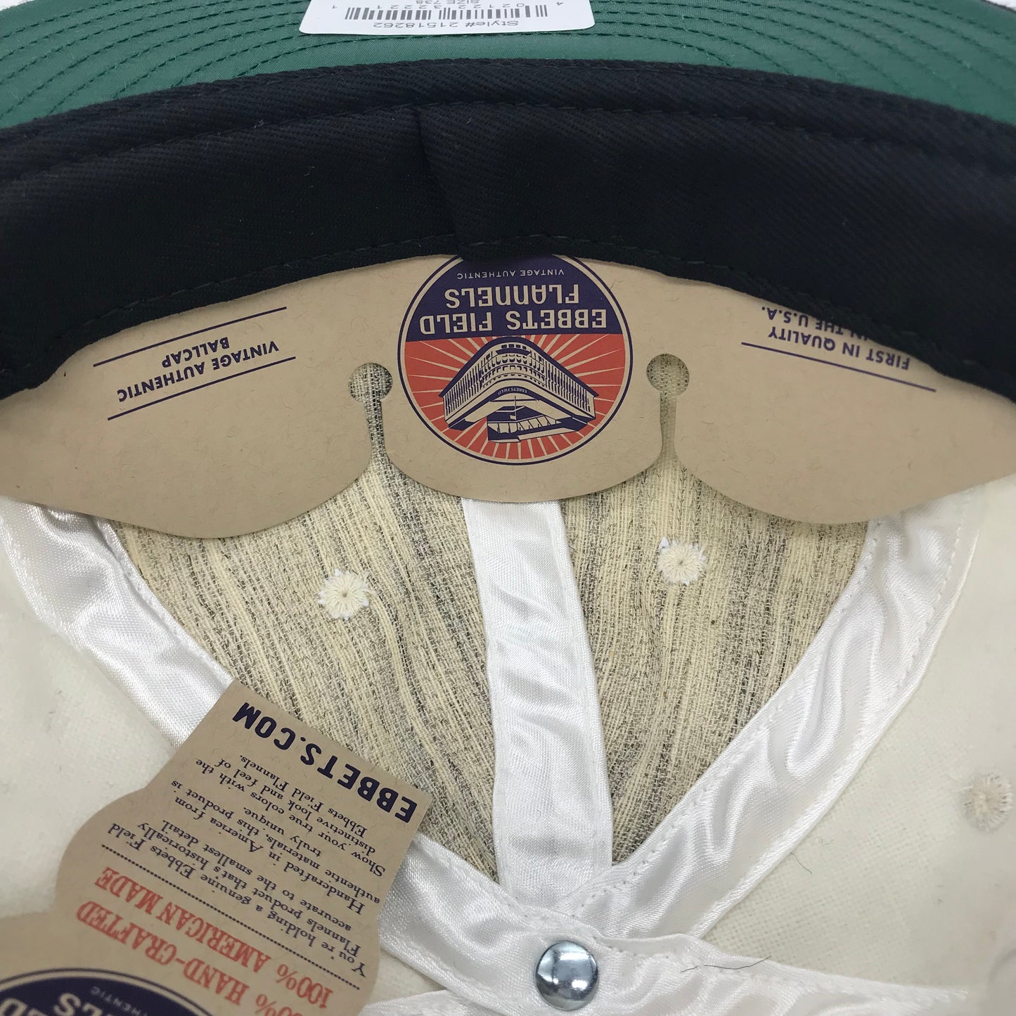 NY ニッカーボッカー (7 3/8)エベッツフィールドフランネルズ