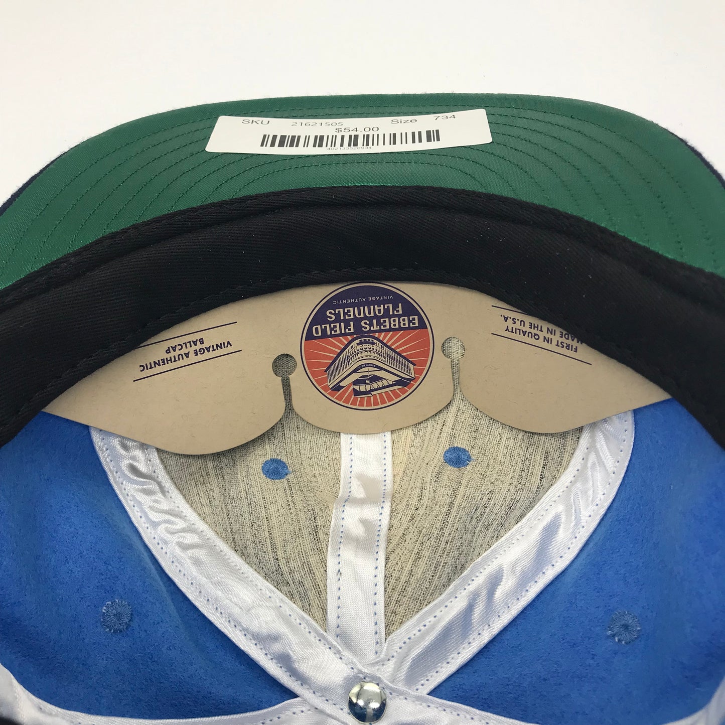 ノースカロライナ(7 3/4)エベッツフィールドフランネルズ