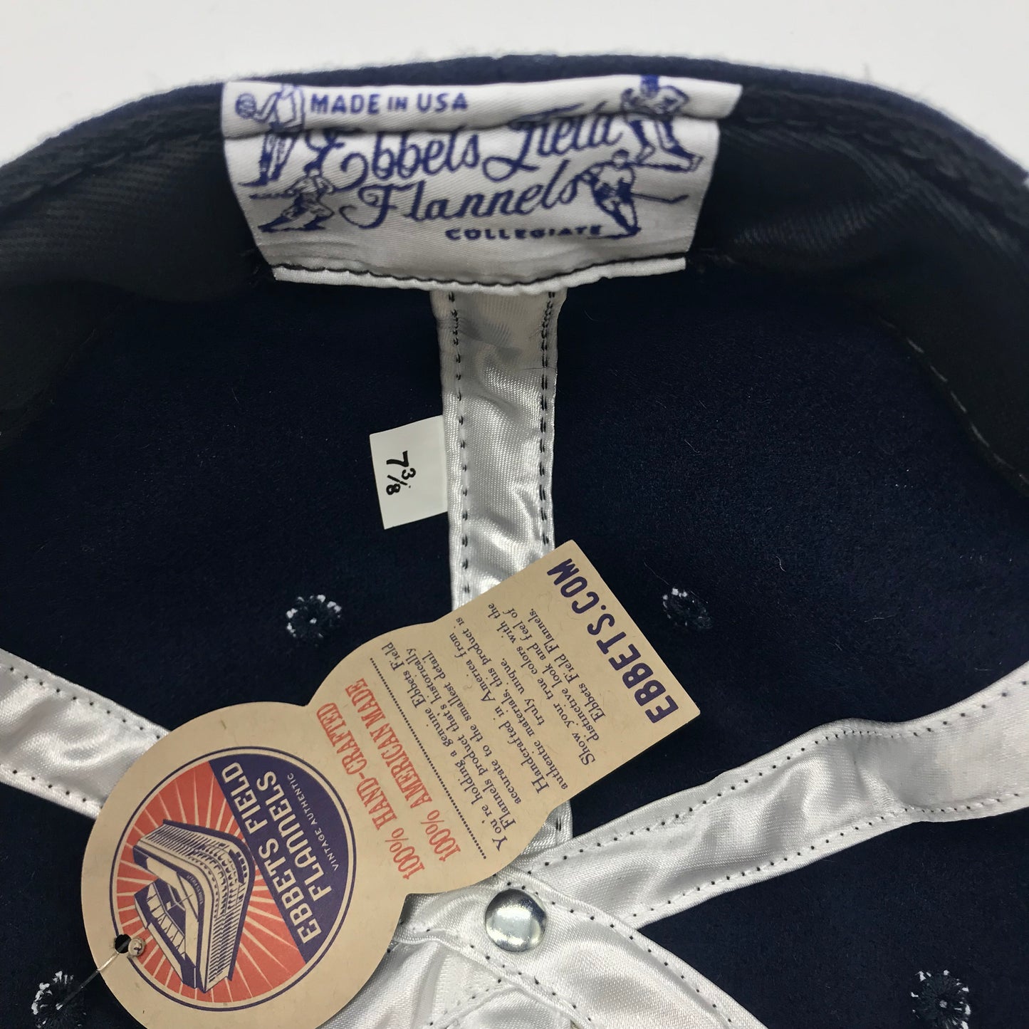 ノースカロライナ(7 3/8)エベッツフィールドフランネルズ