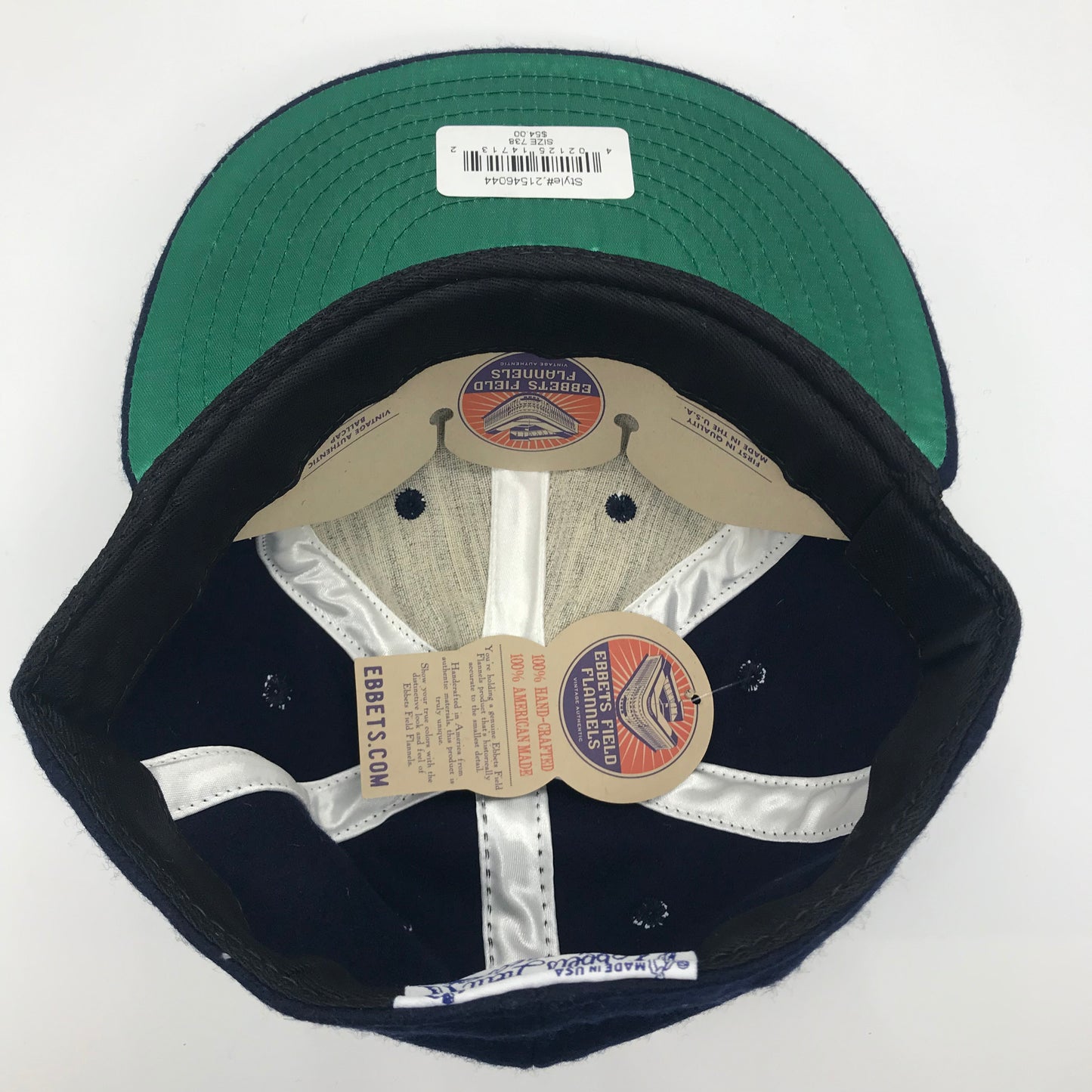 ノースカロライナ(7 3/8)エベッツフィールドフランネルズ