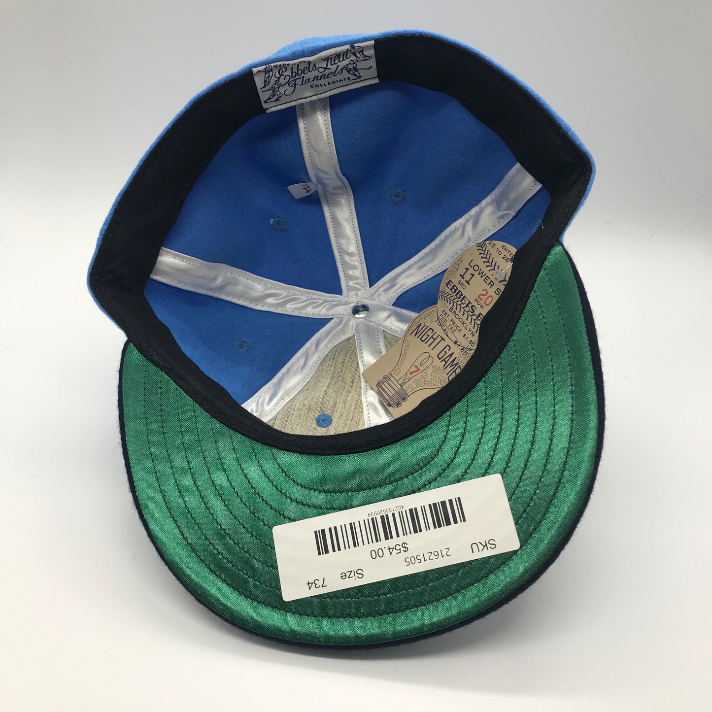 ノースカロライナ(7 3/4)エベッツフィールドフランネルズ