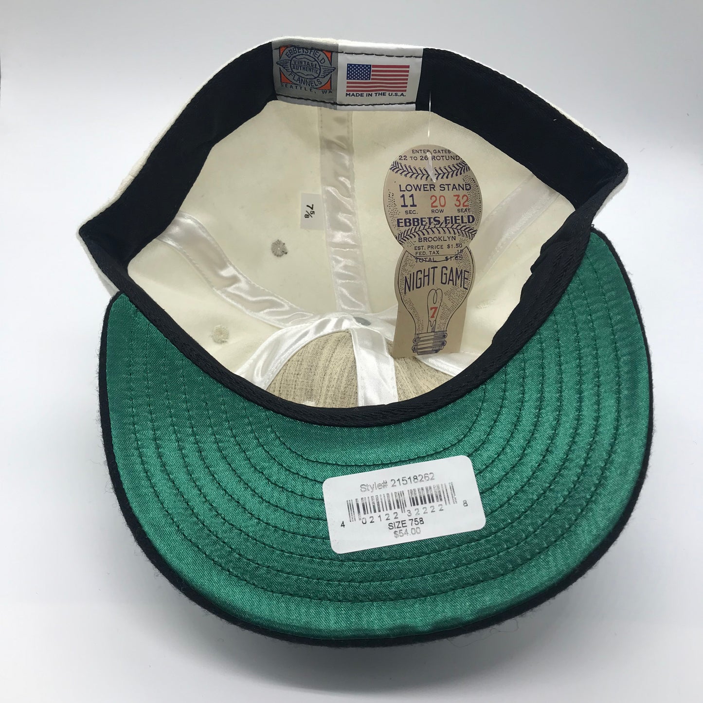 NY ニッカーボッカー (7 5/8)エベッツフィールドフランネルズ