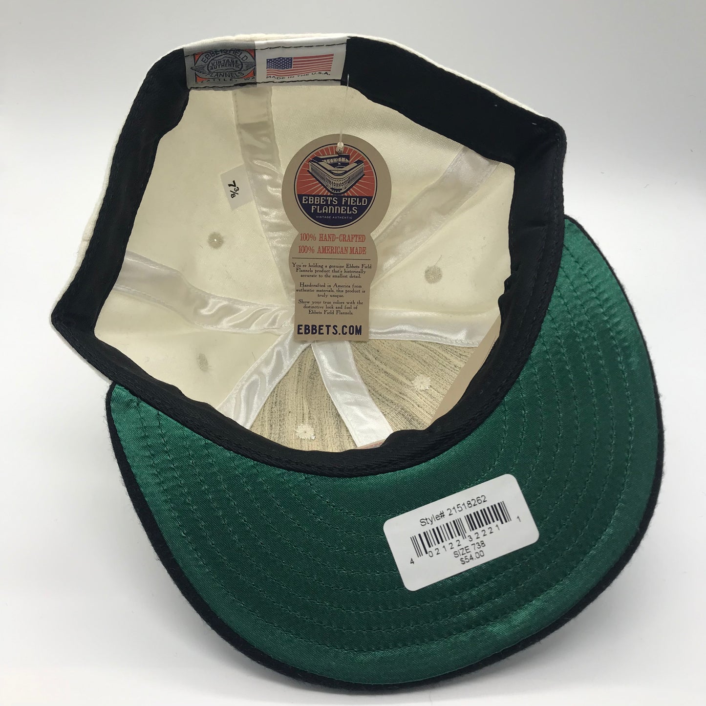 NY ニッカーボッカー (7 3/8)エベッツフィールドフランネルズ